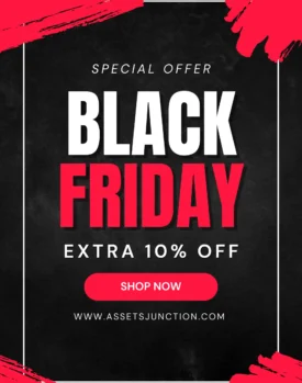 Black Friday Sale 10% Off Assets Junction