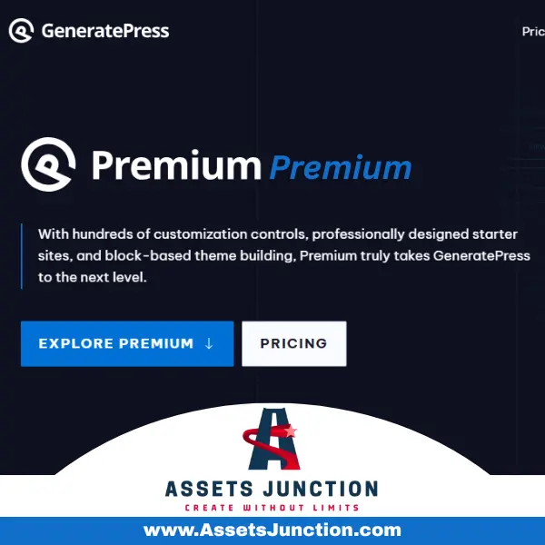 GeneratePress Premium plugin for lightweight and high-performance WordPress websites