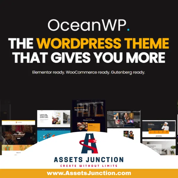 OceanWP Theme Pro with Core Extensions Bundle and all premium addons