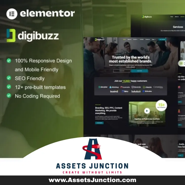 DigiBuzz Elementor Template Kit