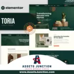 Toria – Interior Design Elementor Template Kit